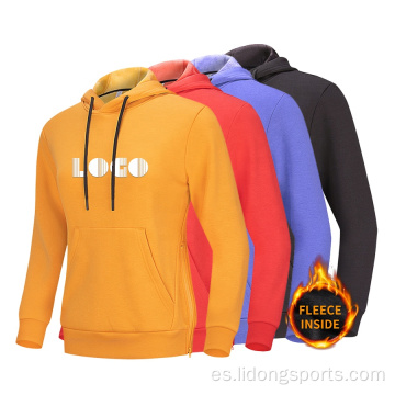 Sudaderas con logotipo personalizado en línea uniforme de manga larga unisex